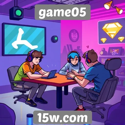 Explorando a comunidade de jogadores no site game05